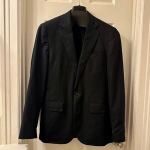 J Crew Ludlow Slim-fit unstructured suit jacket in Irish cotton-linen AU428